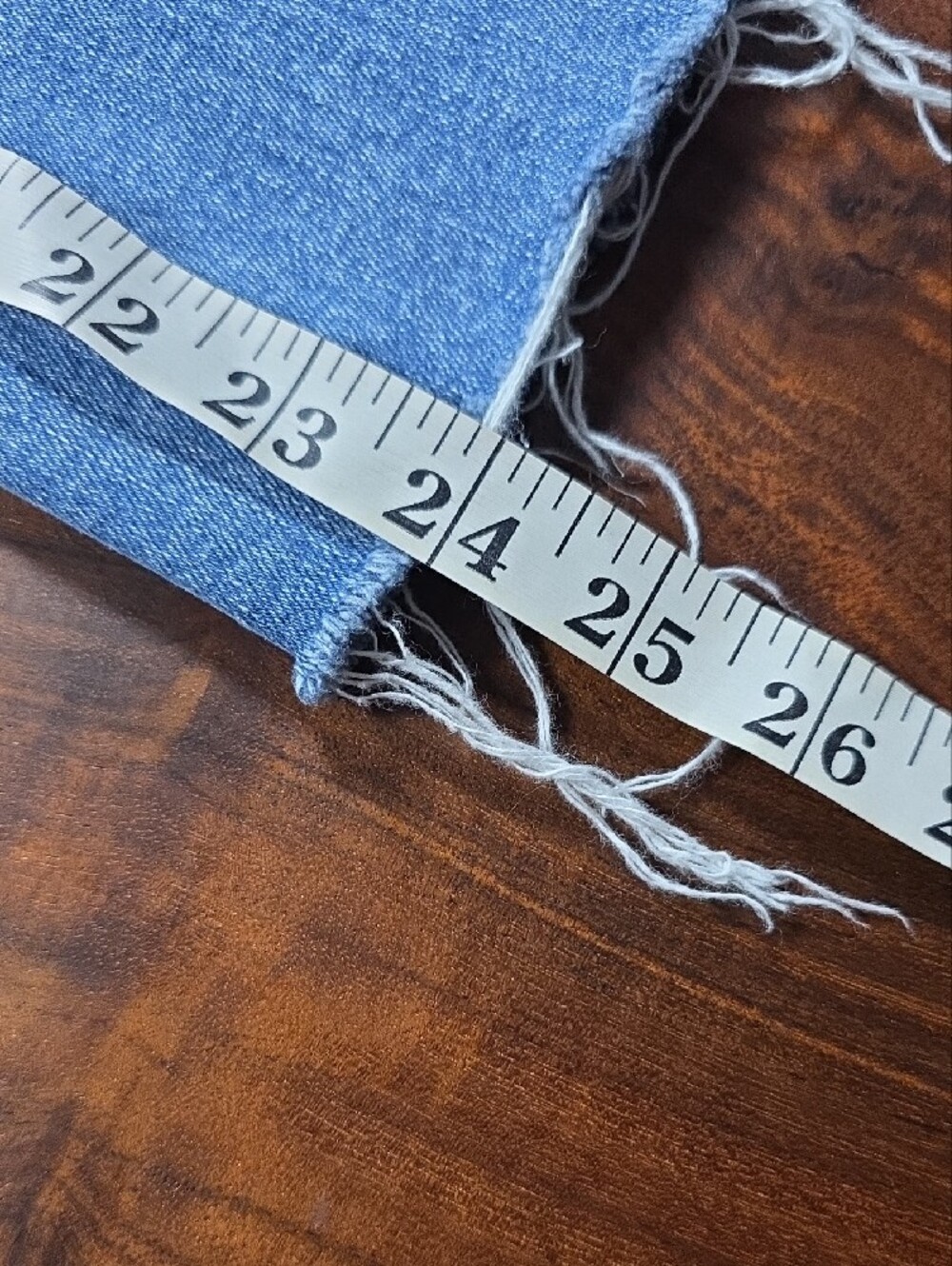 Madewell Flared Fray Crop Jeans with Raw Hem🌿ANTHROPOLOGIE Y2k Premium - Picture 5 of 9